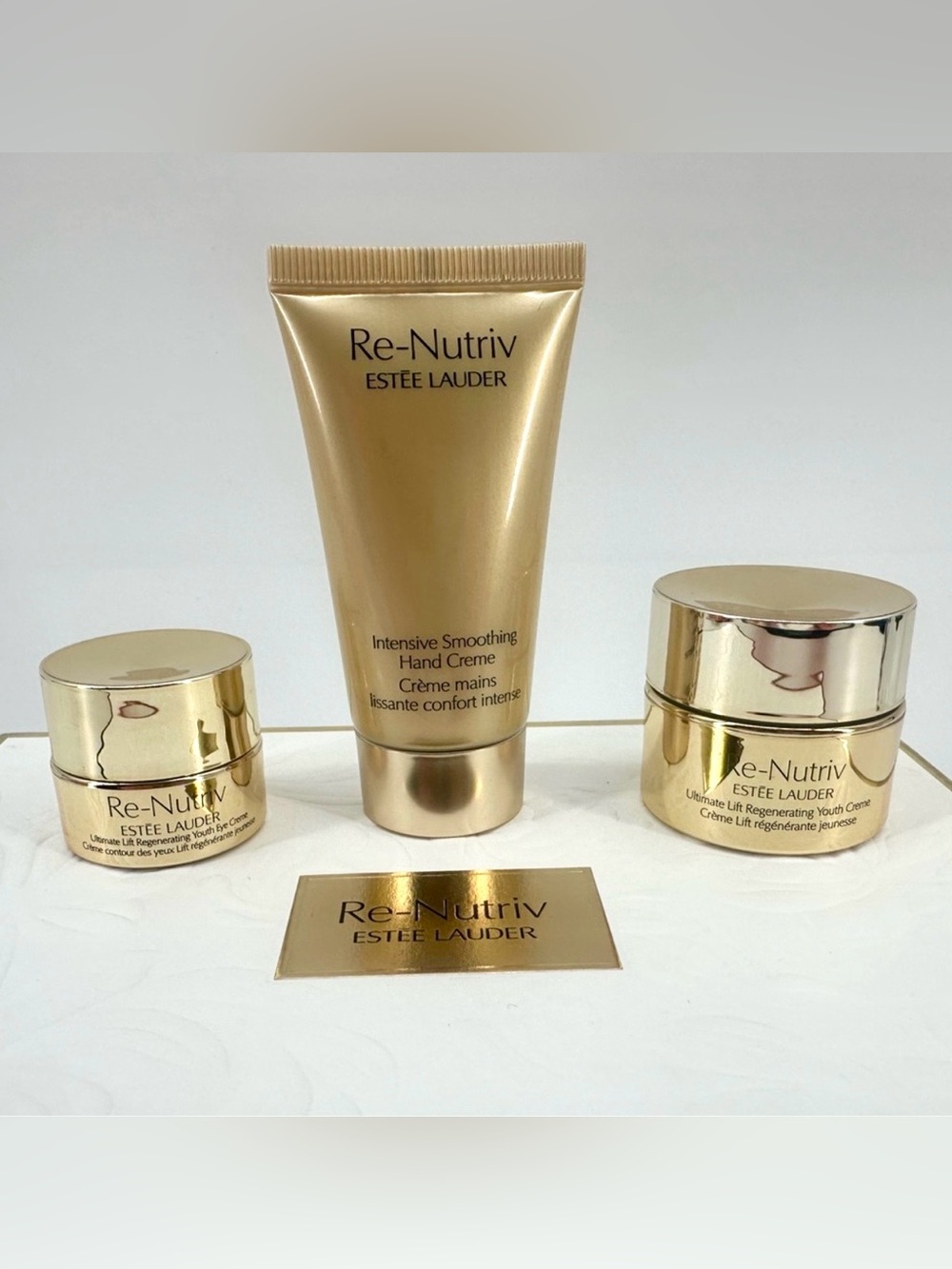 Estée Lauder Re-Nutriv 3 piece set ~ New!